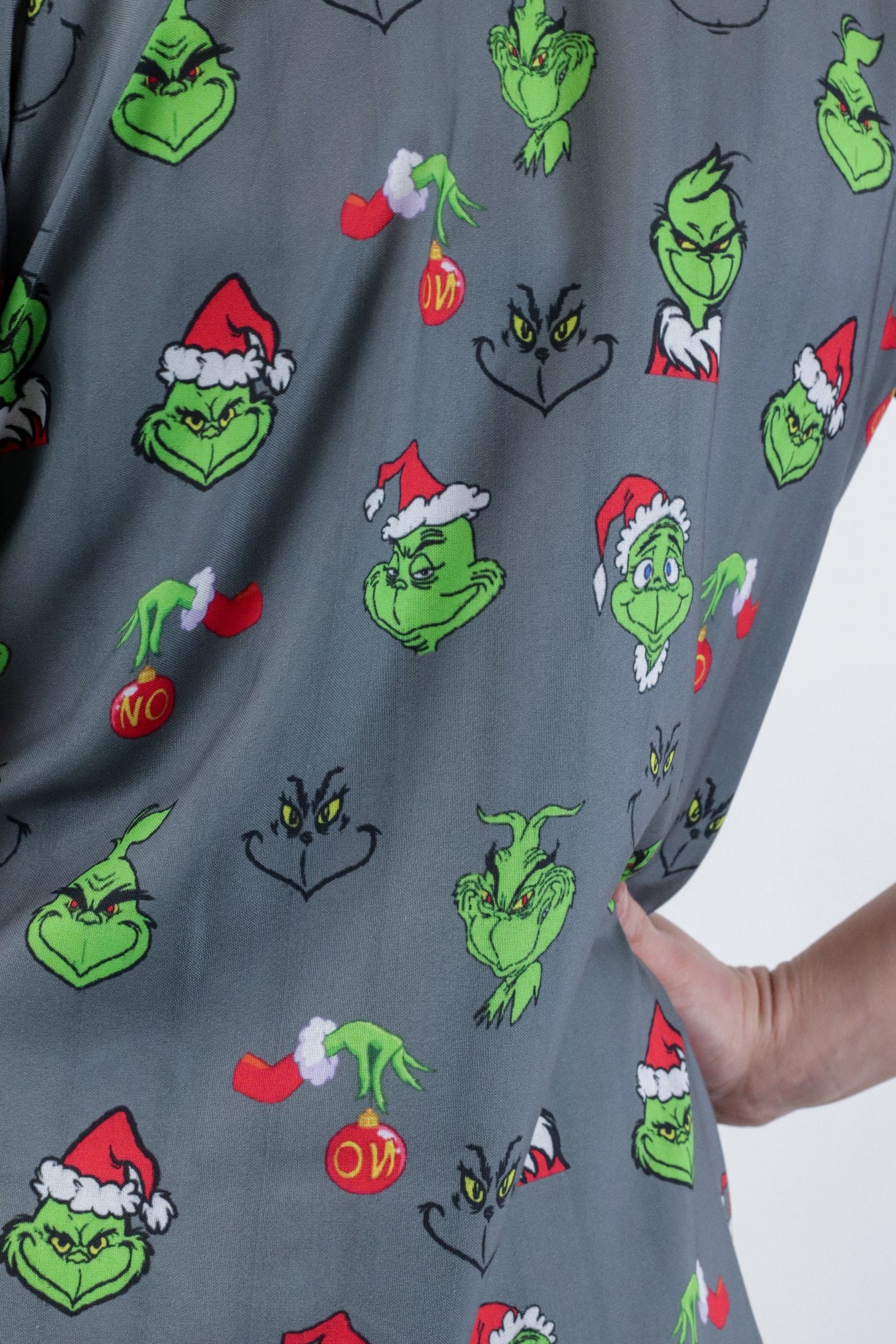 The Grinch  Scrub Top Australia Christmas Women Scrub